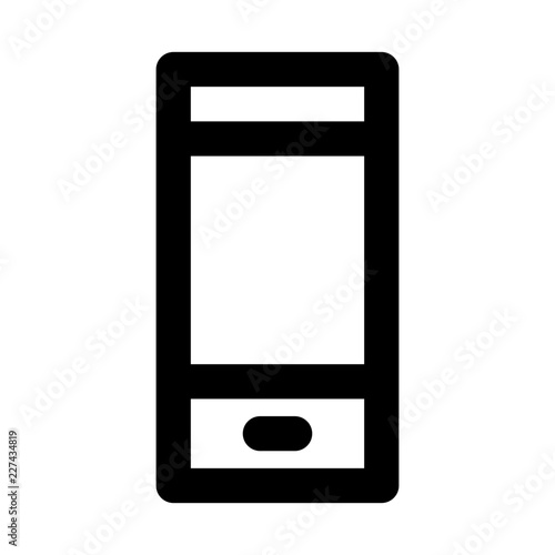 Smartphone Device Hardware Technology Mobile vector icon