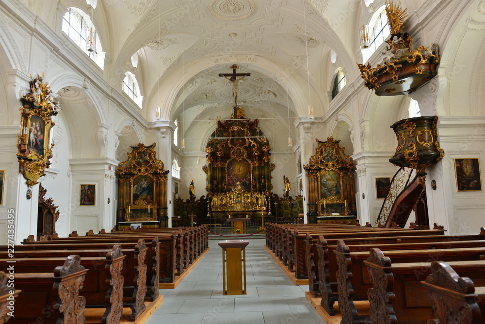 Innenansicht Christuskirche (Konstanz) 