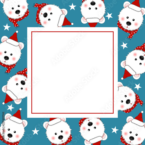 White Bear Santa Claus on I...