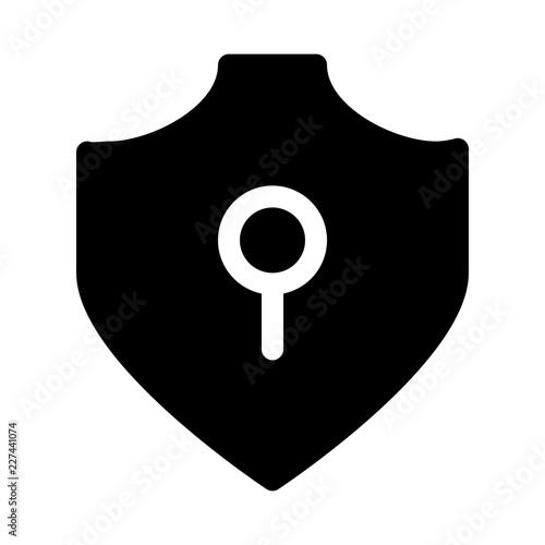 Shield Lock Security Protect Protection Secure vector icon