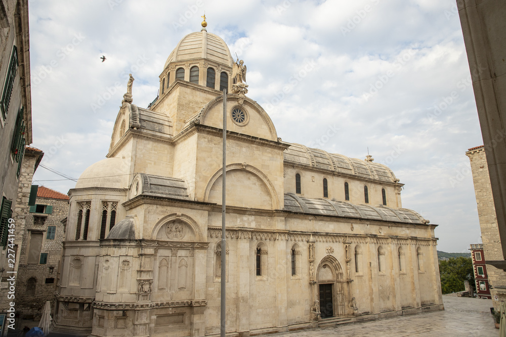 The Cathedral of St James in Sibenik