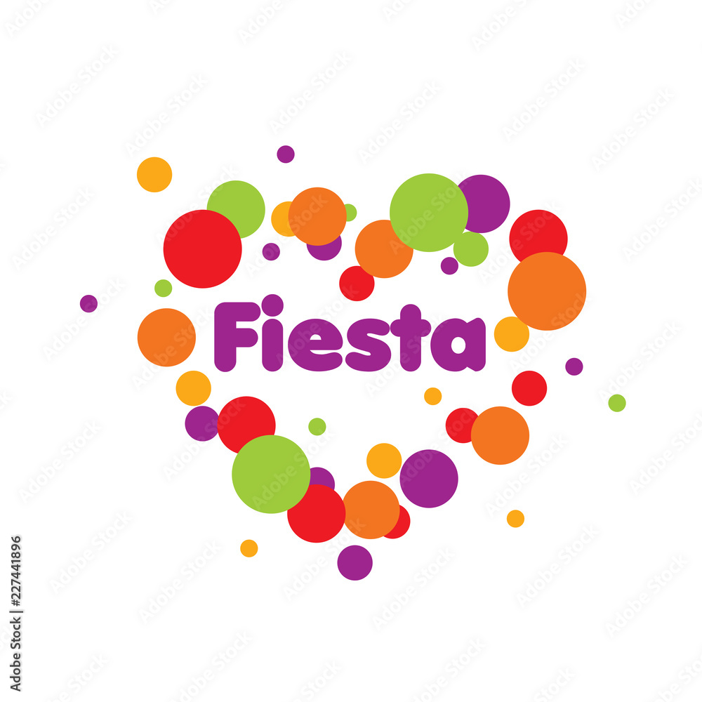 Abstract logo for the Fiesta. Vector illustration. Abstract logo for the Fiesta. Vector illustration.