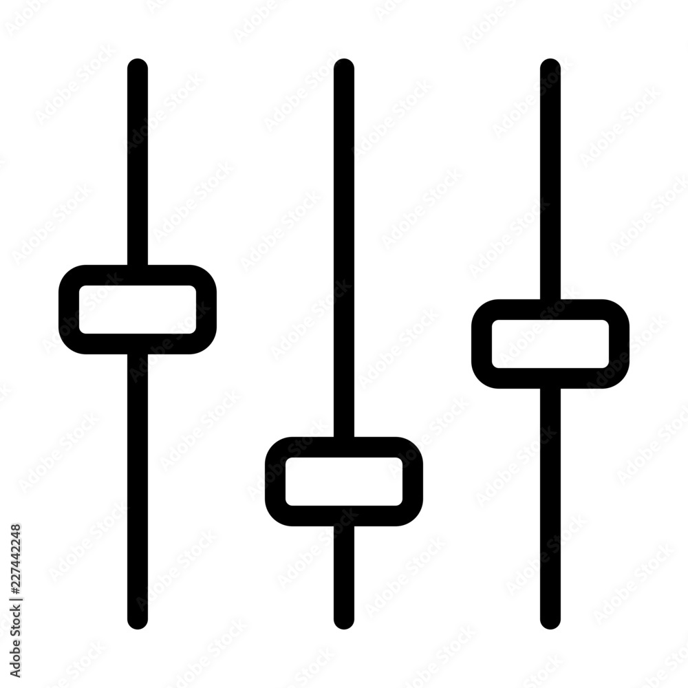 Settings Vertical Seo Agency Business Internet Online Marketing vector icon Settings Vertical Seo Agency Business Internet Online Marketing vector icon