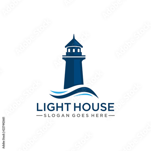 Lighthouse logo template