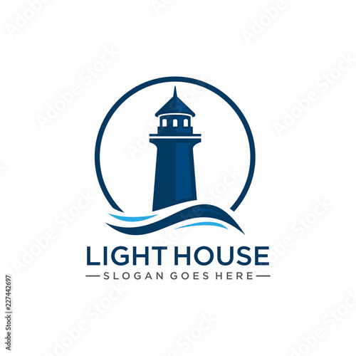 Lighthouse logo template
