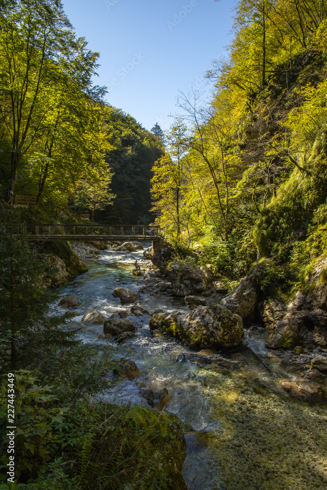 Tolmin Canyon, Slovenia