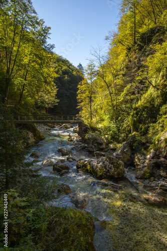 Tolmin Canyon, Slovenia