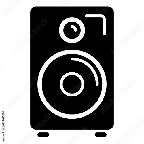 Speaker Multimedia Media Technology Audio Video vector icon