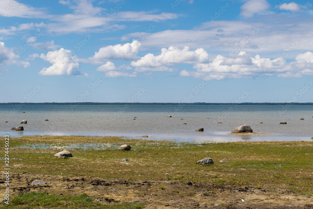 Sea shore in beautiful Kassari island in Estonia. Sea shore in beautiful Kassari island in Estonia.