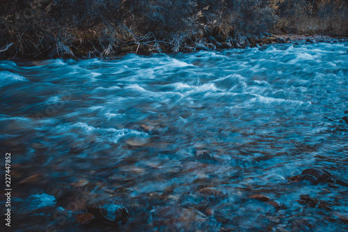 Fototapeta Naklejka Na Ścianę i Meble -  blue water background