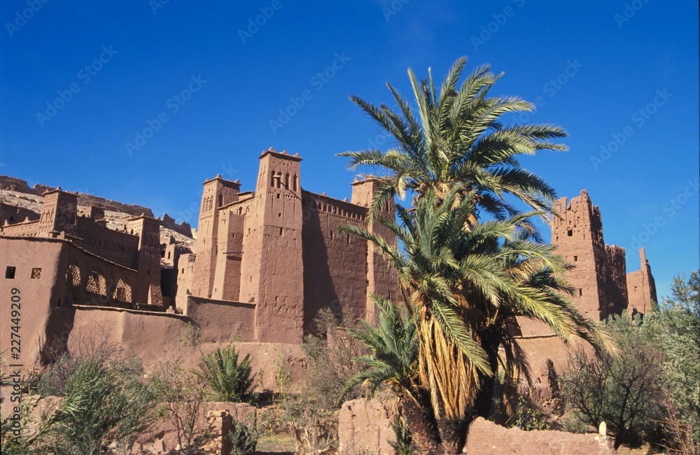 Obraz premium Ait Ben Haddou, Morocco (Maroc), North Africa