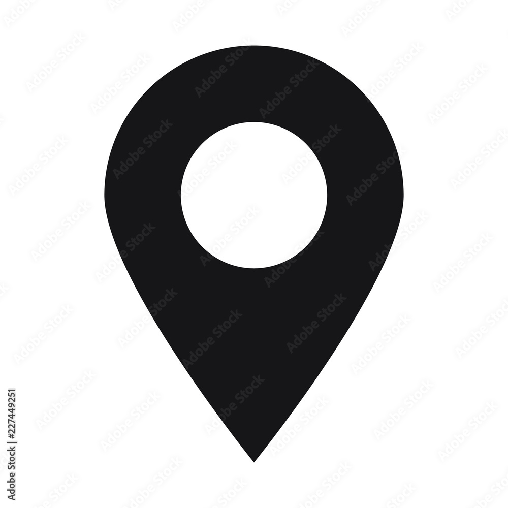 Maps pin. Location map icon. Location pin. Pin icon vector. Maps pin. Location map icon. Location pin. Pin icon vector.