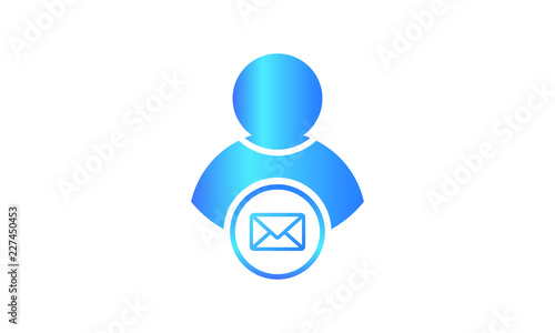 user message vector icon