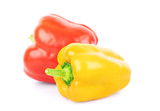 Sweet Bulgarian pepper mix: red, yellow, orange