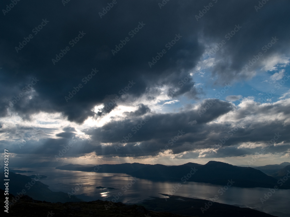 Loch Linnhe from Beinn a'Bheithir