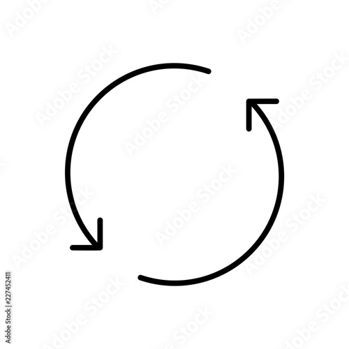 Sync Computer Service IT Programming Hardware Webdesign vector icon