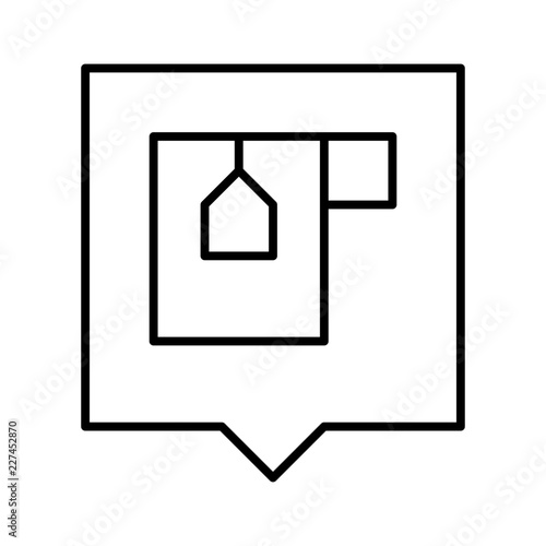 Tearoom Tea Location Cup vector icon