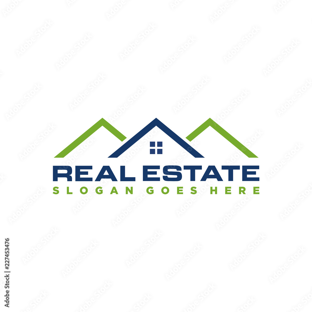 Home real estate logo Home real estate logo