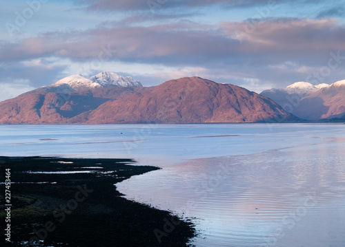 Looking across Loch Linnhe to the Mountains of Ardgour