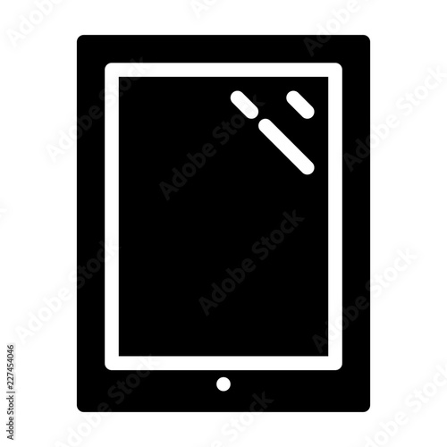 Tablet Startup Business Office Company vector icon