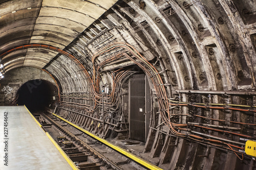 Industrial underground tunnel