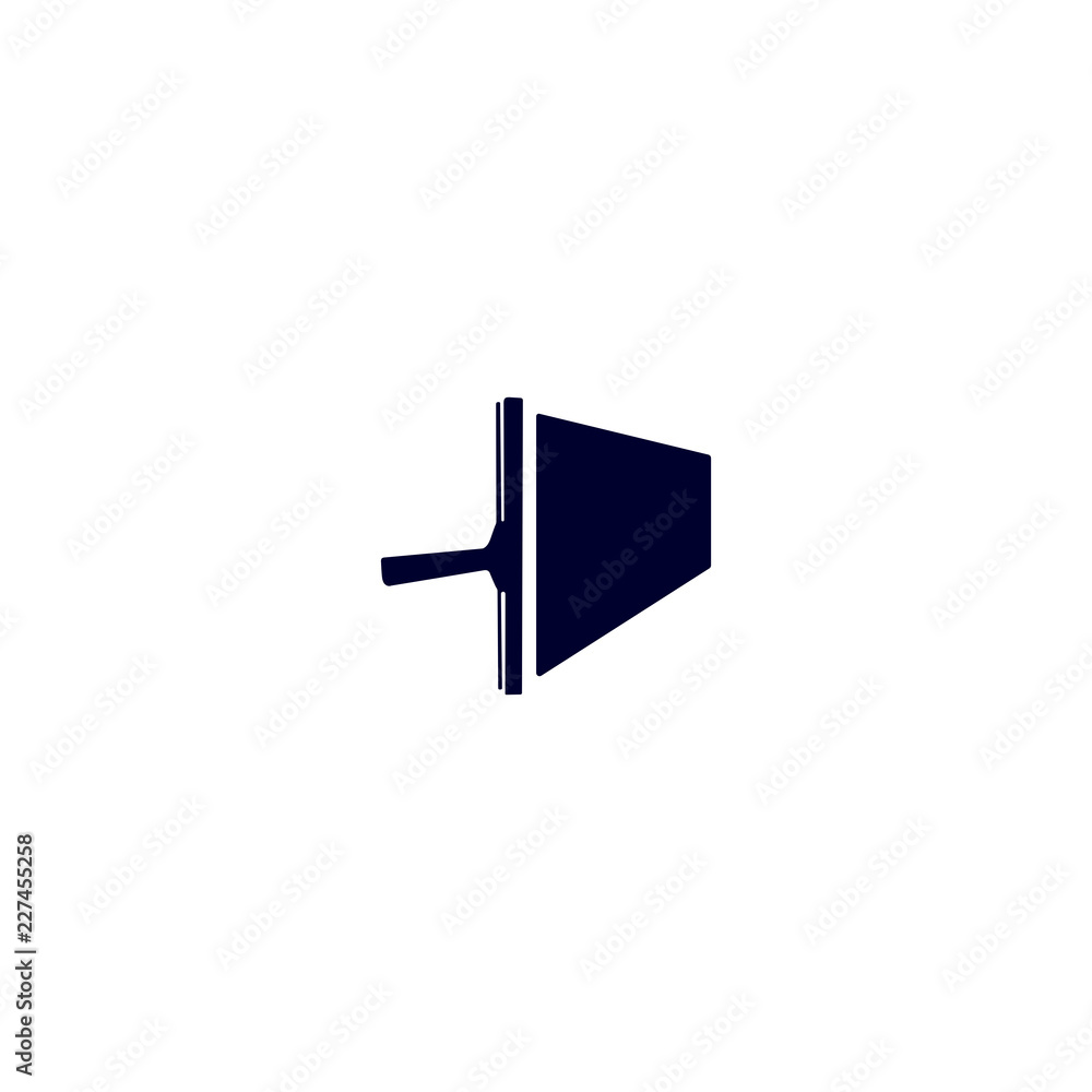 Window Washer Cleaner Logo Straight Right Window Washer Cleaner Logo Straight Right
