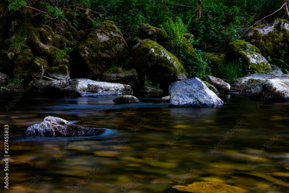 Fluss Langzeitbelichtung