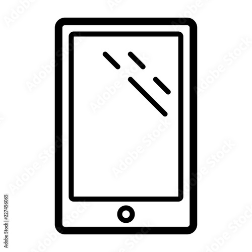 Tablet Multimedia Media Technology Audio Video vector icon