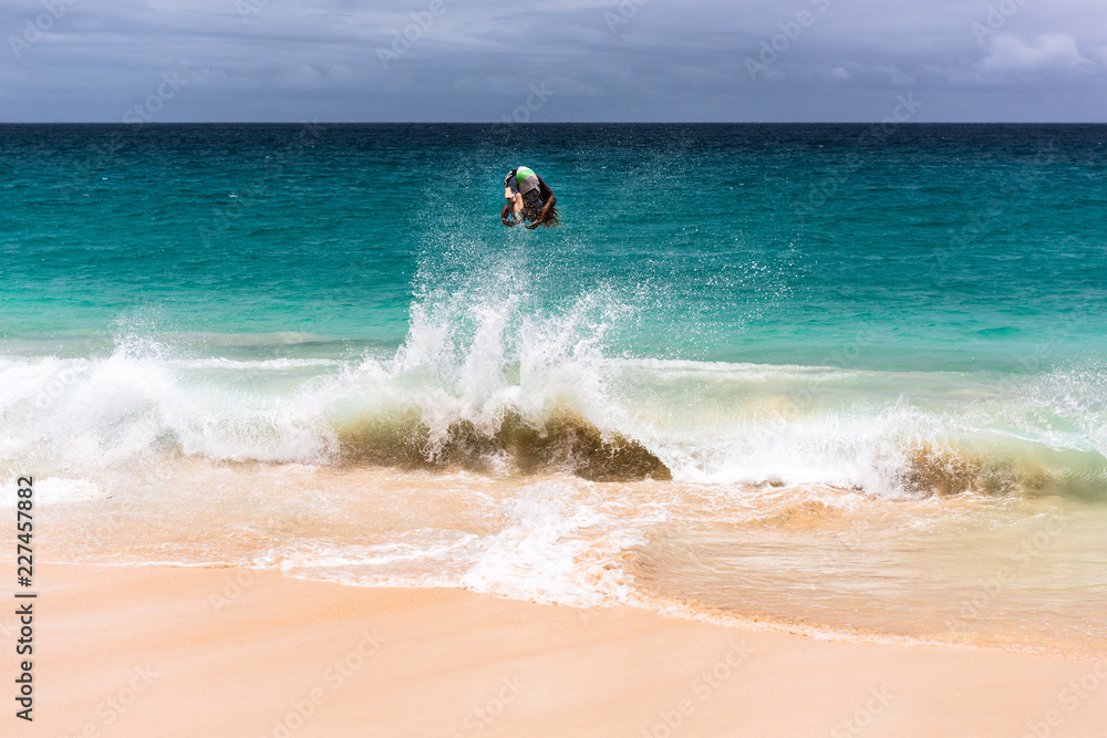 surfer stunt in cabo verde surfer stunt in cabo verde