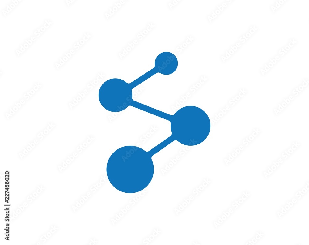 molecule logo icon vector design molecule logo icon vector design