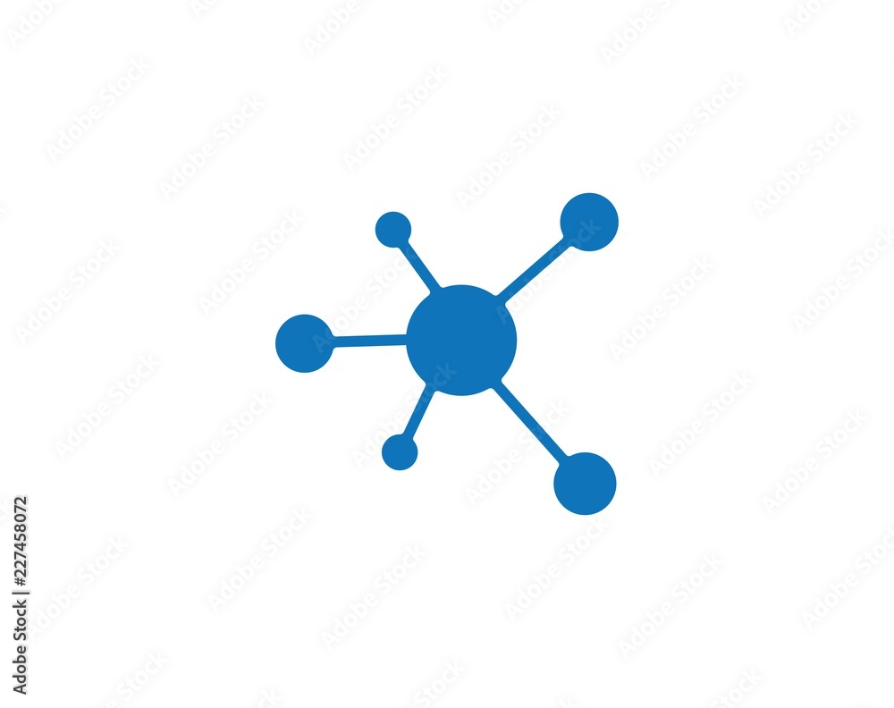 molecule logo icon vector design molecule logo icon vector design