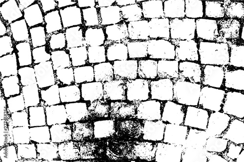Vector bricks and stones texture, abstract background.