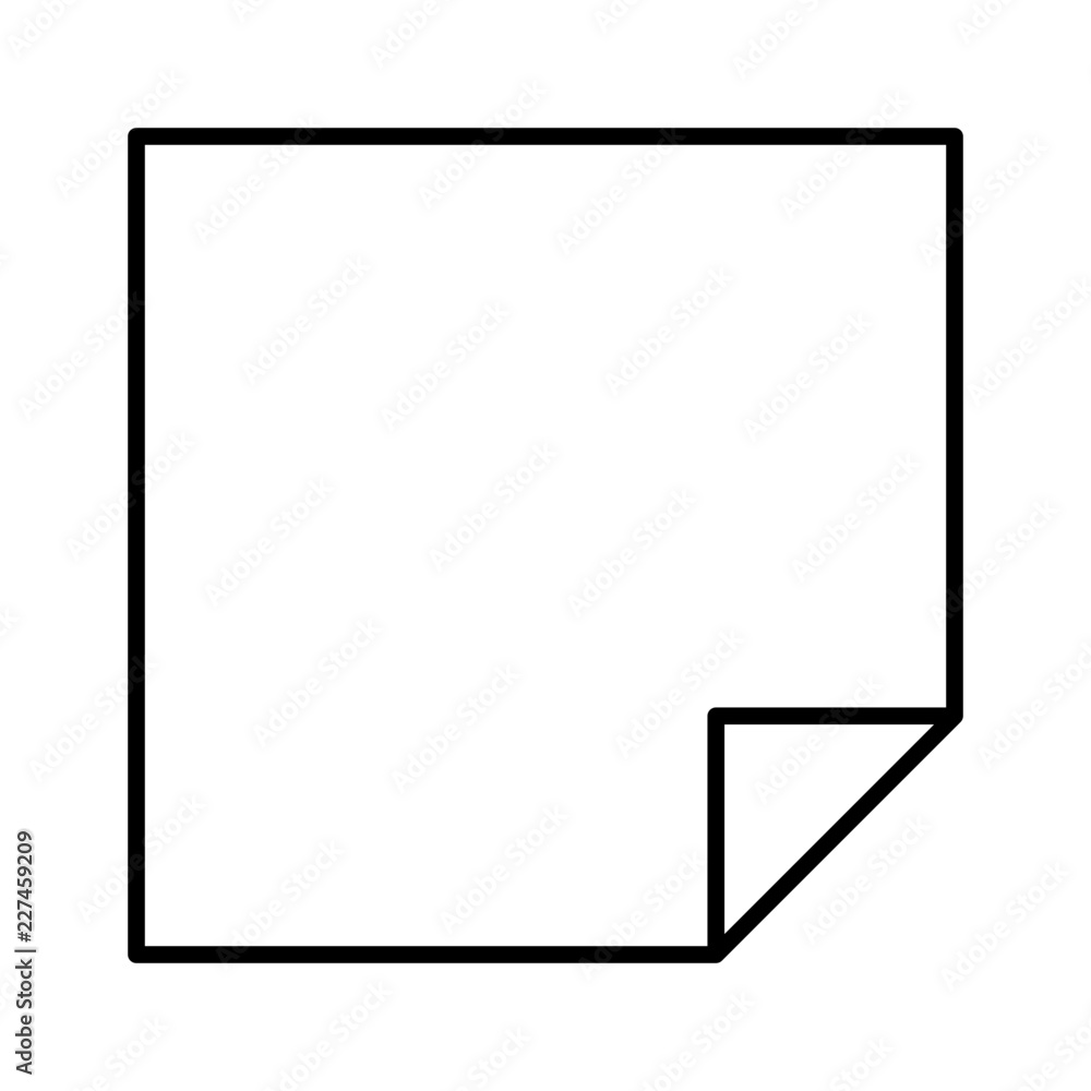 Sticky Note Application Web Interface Software vector icon Sticky Note Application Web Interface Software vector icon