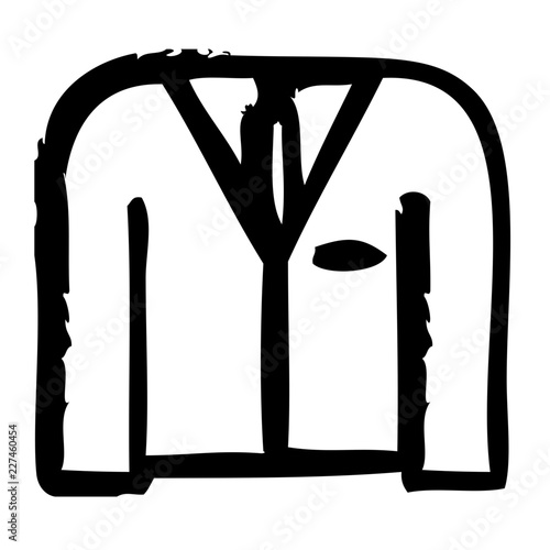 Suit Tie Clothes Fashion Wear Laundry Clothing vector icon