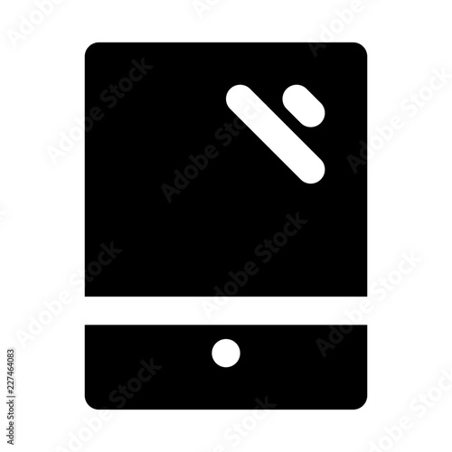 Tablet Electronics Devices Technology Products vector icon