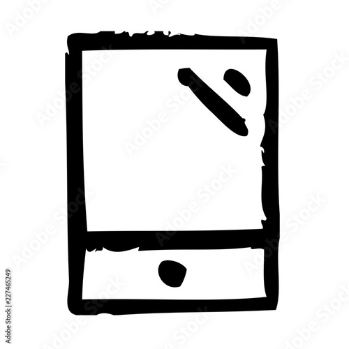 Tablet Electronics Devices Technology Products vector icon