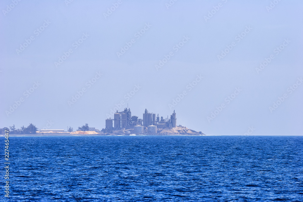 View of Puerto Rico from sea