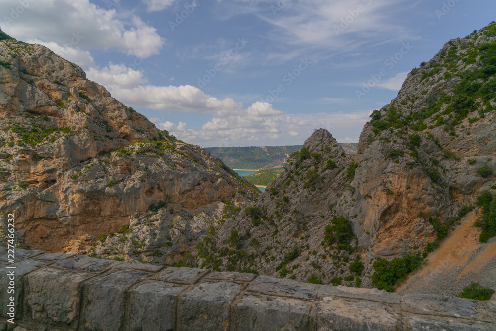 Panoramastrasse La Route des Crêtes im Grand Canyon du Verdon