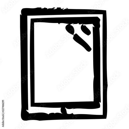 Tablet Startup Business Office Company vector icon