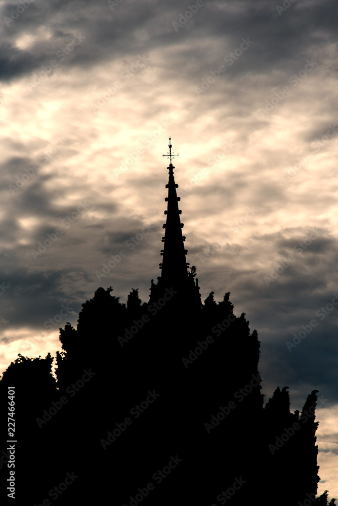 Obraz premium Cimetière