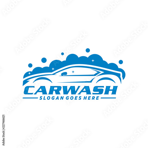 Car wash logo template