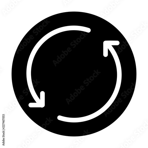 Sync Computer Service IT Programming Hardware Webdesign vector icon