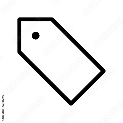 Tag Meta Description Information Wordpress vector icon