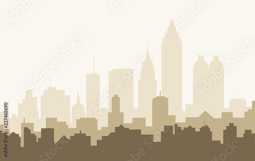Atlanta Morning Skyline