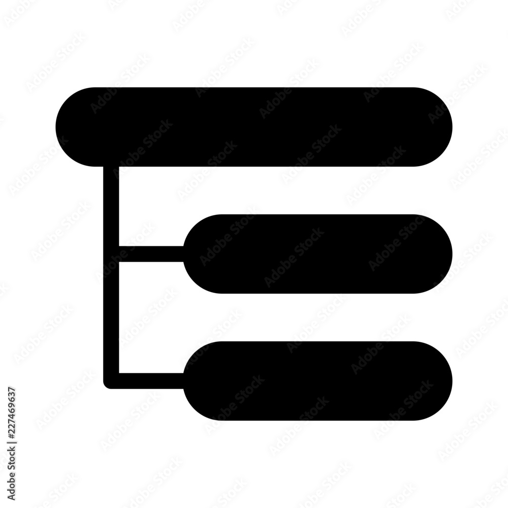 Subtasks Operating System Taskmanager Software vector icon Subtasks Operating System Taskmanager Software vector icon