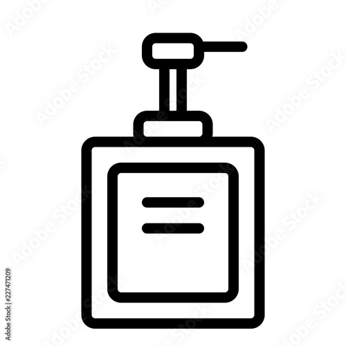 Spray Hairdresser Barber Coiffeur Haircutter vector icon