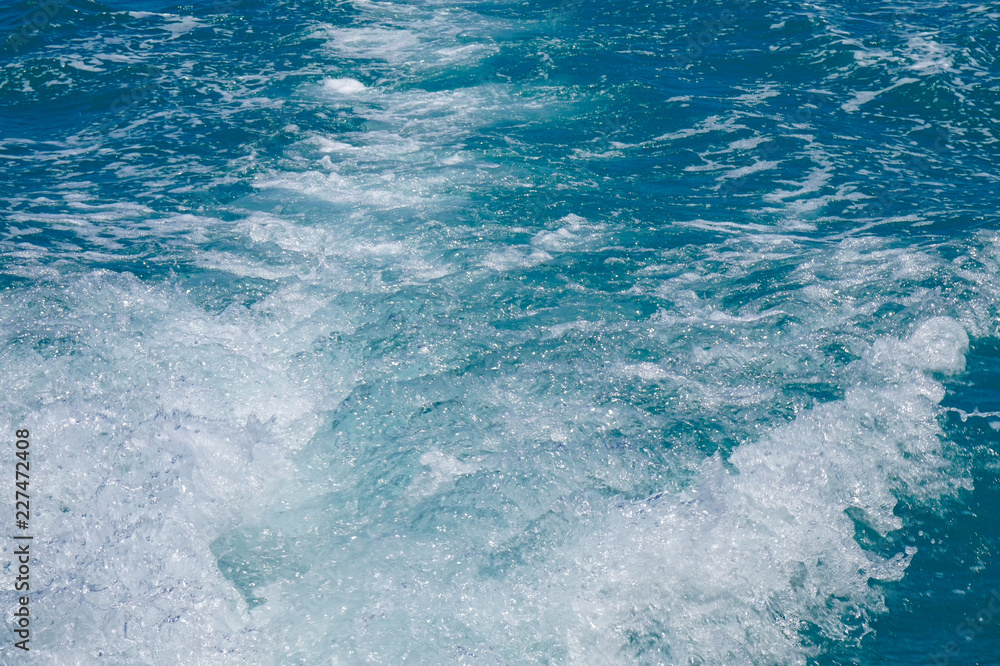 Fototapeta premium Ocean with white wash