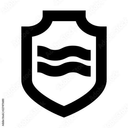 Water Protect Ecology Nature Environmental Protection Reserve Energy vector icon