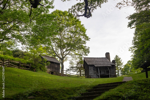 Brinegar Cabin on the Blue Ridge Parkway photo