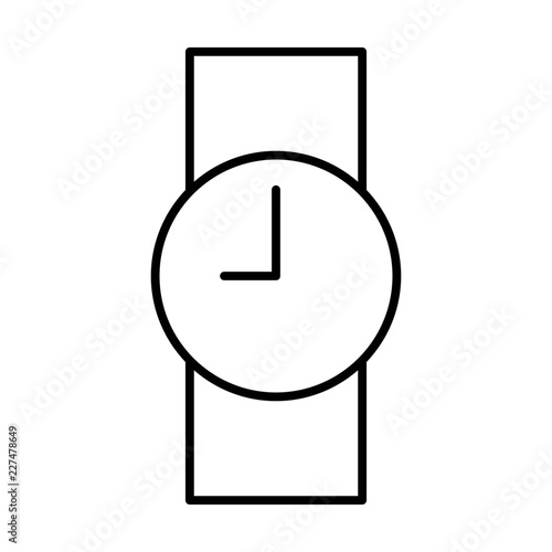 Watch Fashion Wear Laundry Clothing vector icon